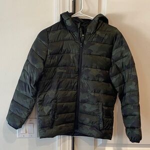 Old Navy Kids Camo Puffer Jacket